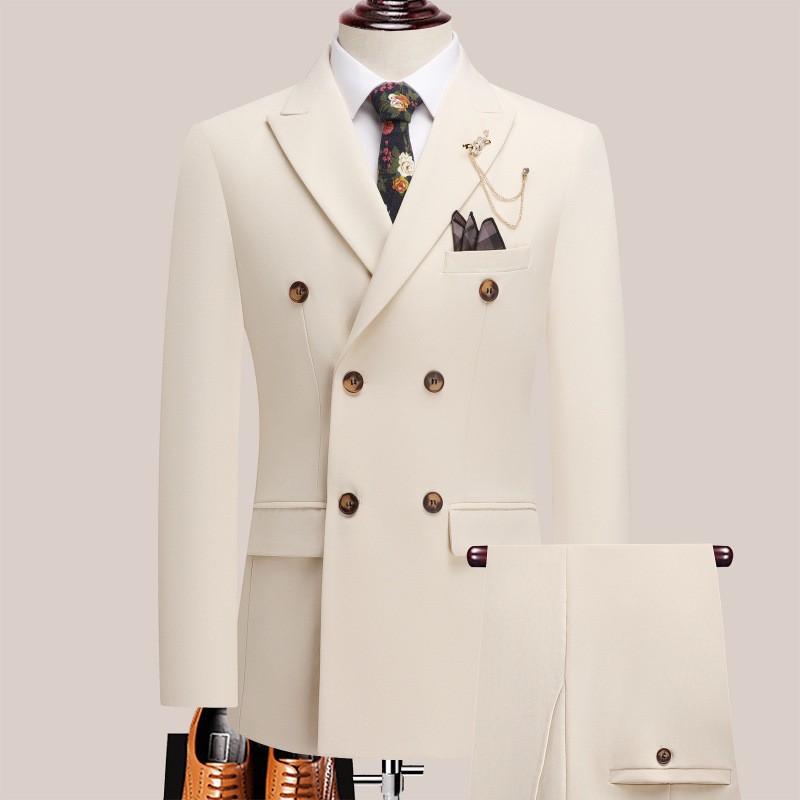 Men'S Formal Dinner Wear - Erkek Takım Elbise Seti Lüks Koyu