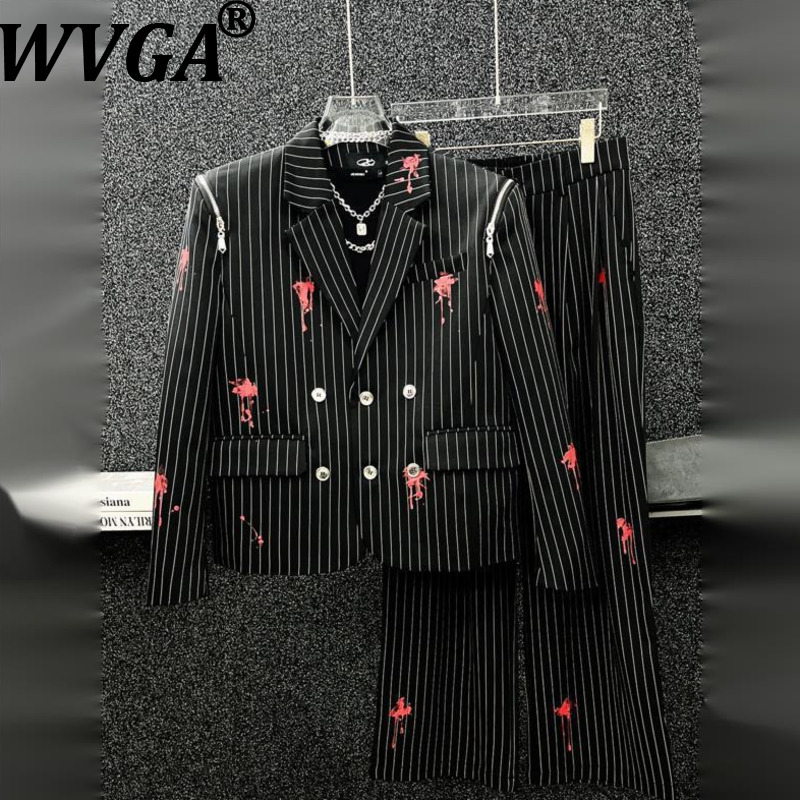 Men'S Gothic Formal Wear - WVGA İlkbahar Sonbahar Erkekler Resmi Takım