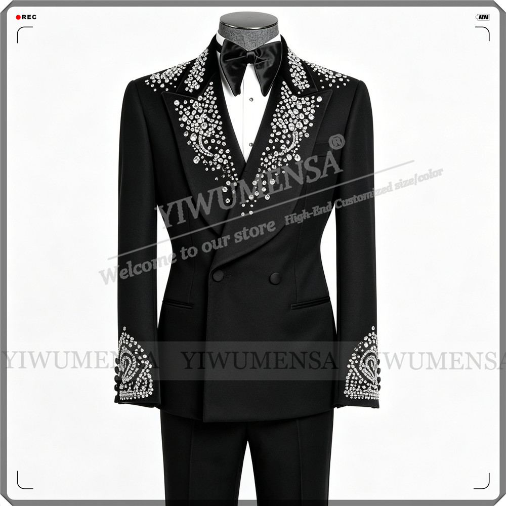 Men Formal Party Wear Outfit - Lüks Düğün Takım Elbise Adam Için