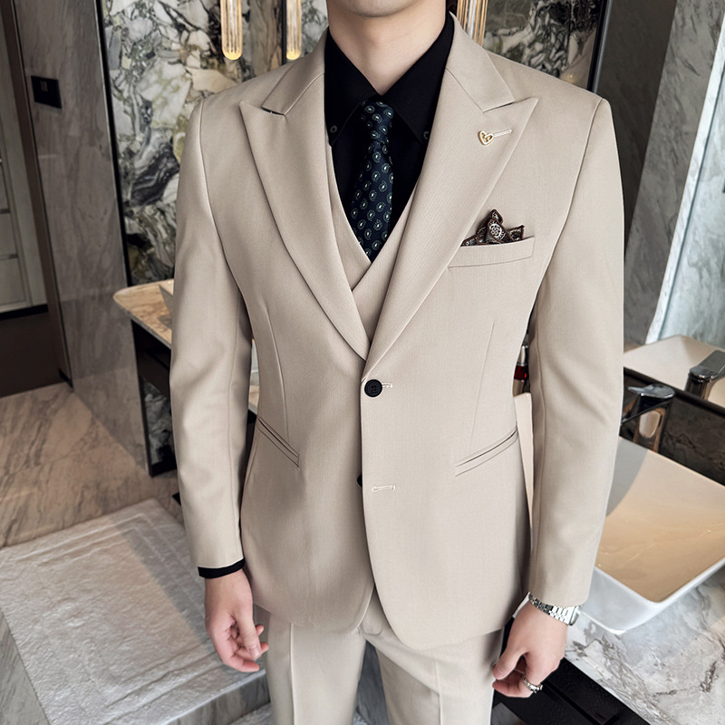 Beyaz Erkek Takım Elbise 3 Par - Men'S Formal Dinner Wear incelemesi ve fiyatı