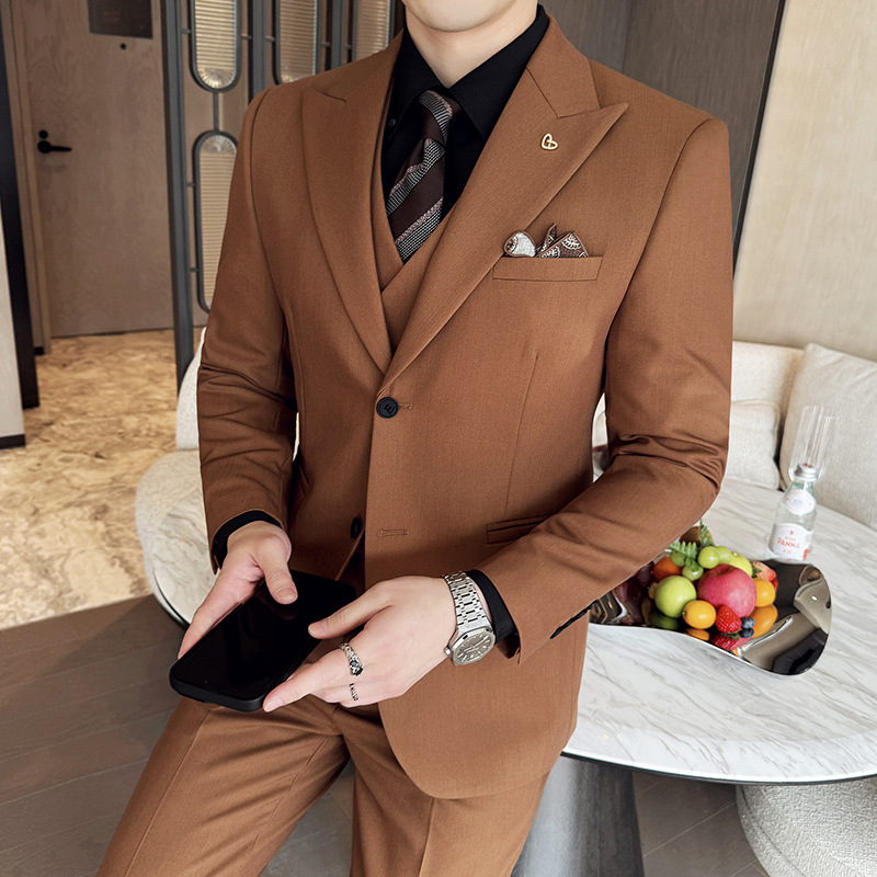 Beyaz Erkek Takım Elbise 3 Par - Men'S Formal Dinner Wear incelemesi ve fiyatı