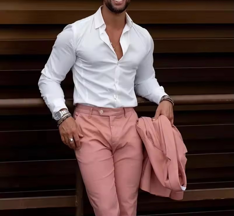 2026 Klasik Erkek İş Günlük Ta - Men Formal Party Wear Outfit incelemesi ve fiyatı