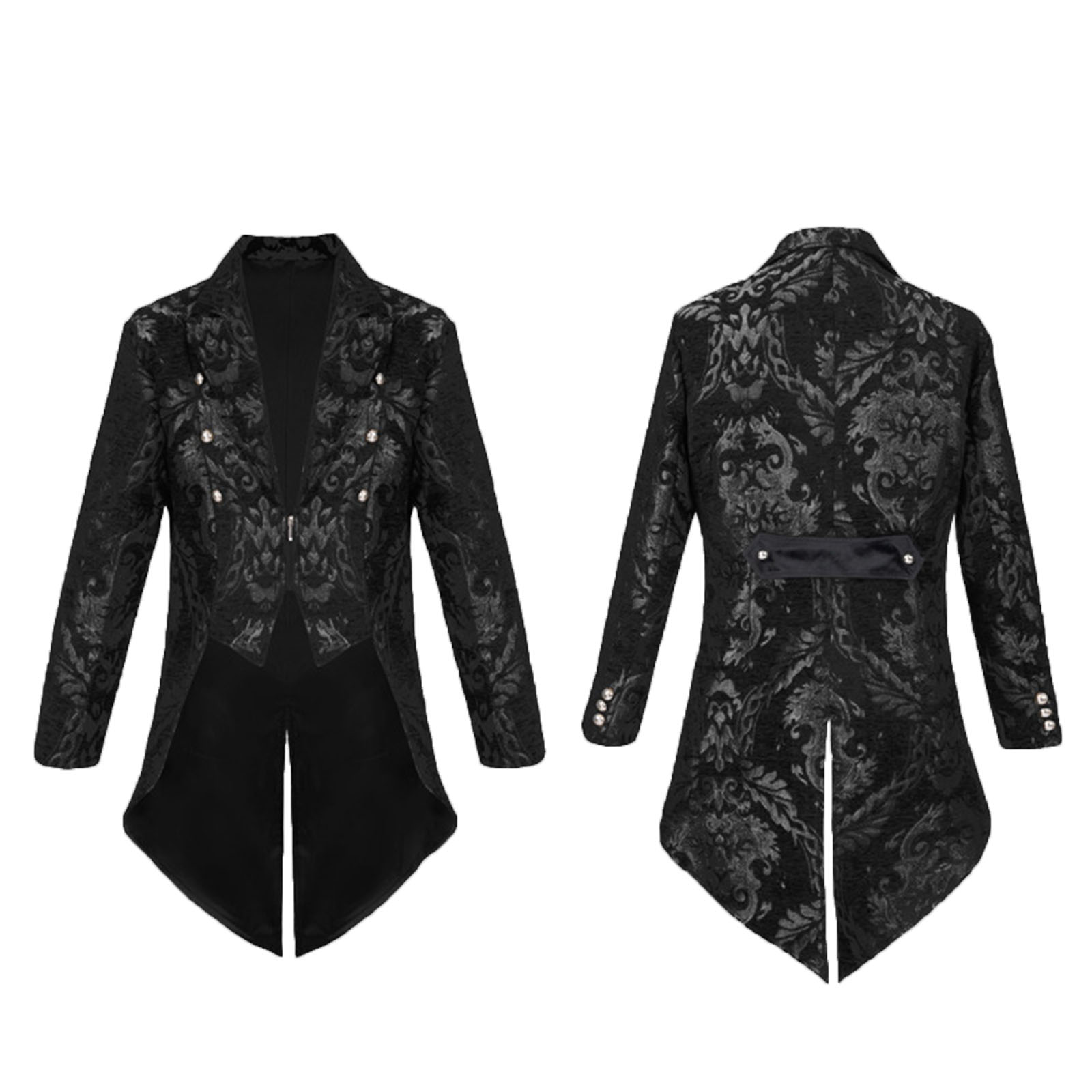 Ortaçağ Erkek Frak Ceketi Stea - Men'S Gothic Formal Wear incelemesi ve fiyatı