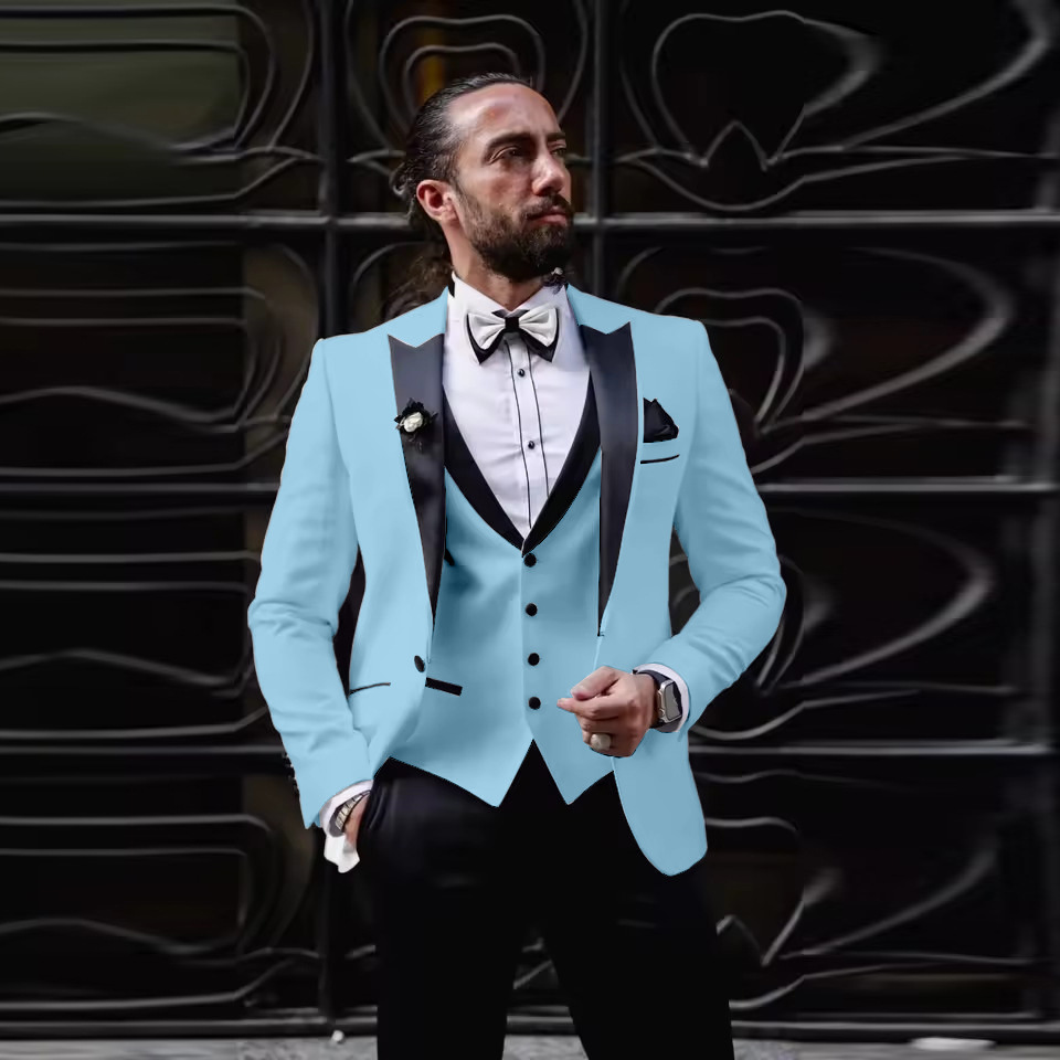 Erkek Slim Fit 3 Parçalı Smoki - Men'S Formal Dinner Wear incelemesi ve fiyatı