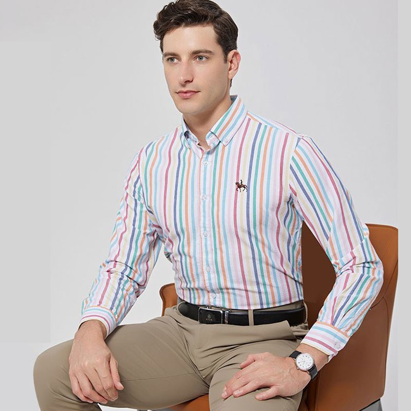 6XL büyük boy 100% pamuk Oxfor - Large Men Formal Wear incelemesi ve fiyatı