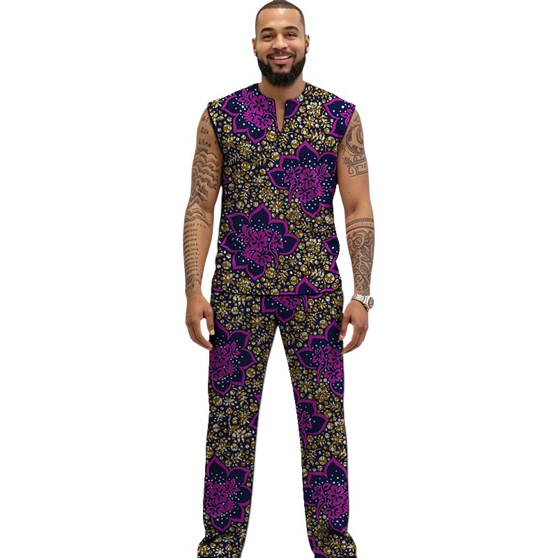 Afrika Desenli Özel Dikim Erke - Men Formal Party Wear Outfit incelemesi ve fiyatı