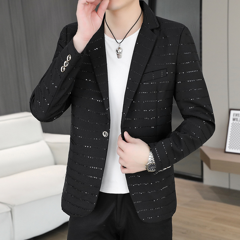 Blazer Erkek Payetli Lüks Sıca - High End Men'S Formal Wear incelemesi ve fiyatı